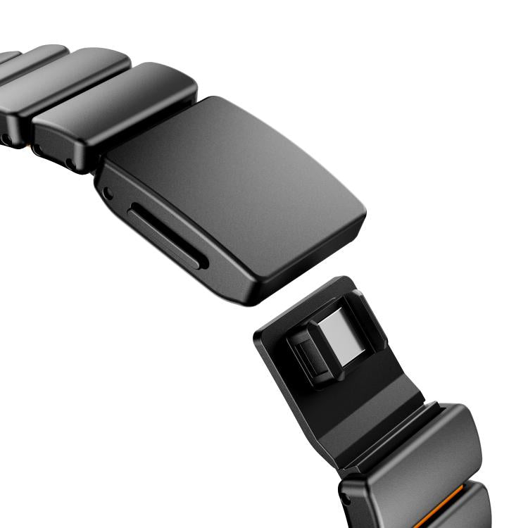 For Apple Watch 42mm / 41mm / 40mm / 38mm One-bead Waist Stainless Steel Norman Buckle Magnetic Watch Band