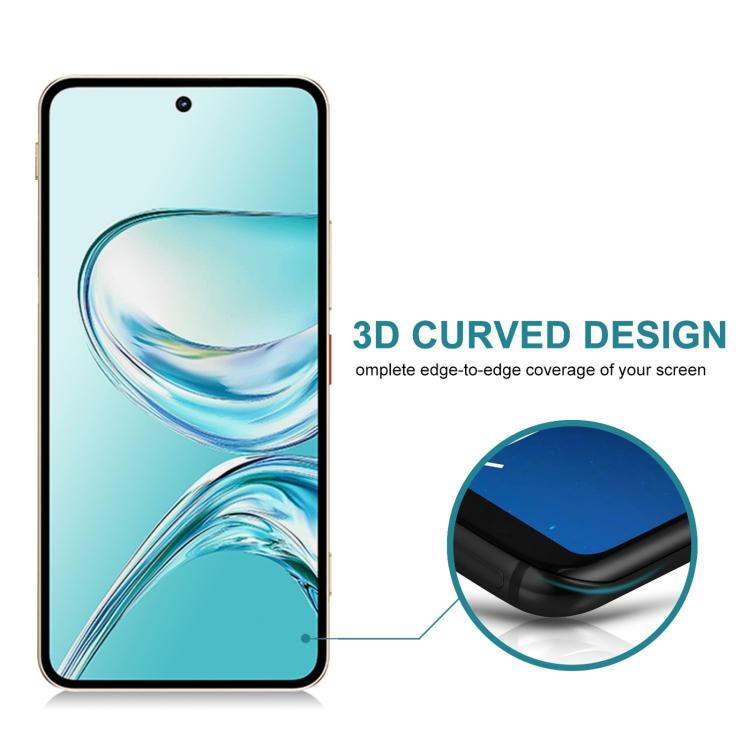 For ZTE nubia Focus 2 Ultra 5G 25pcs Full Cover Anti-spy Silk Screen Tempered Glass Film