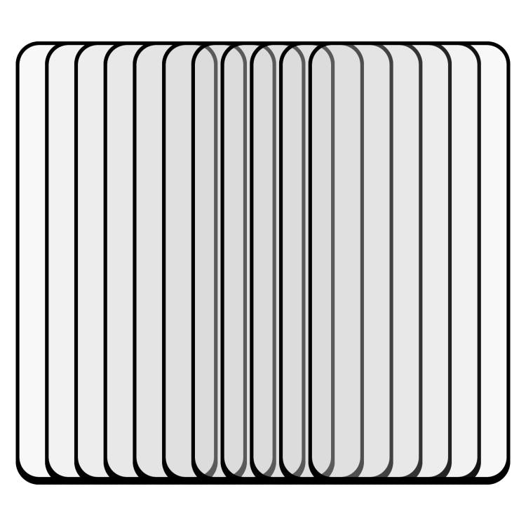 For ZTE nubia Focus 2 5G 25pcs Full Glue Screen Tempered Glass Film