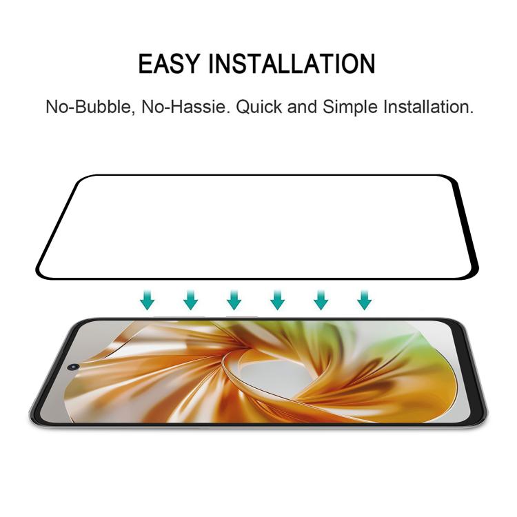 For ZTE nubia Focus 2 5G 25pcs Full Glue Screen Tempered Glass Film