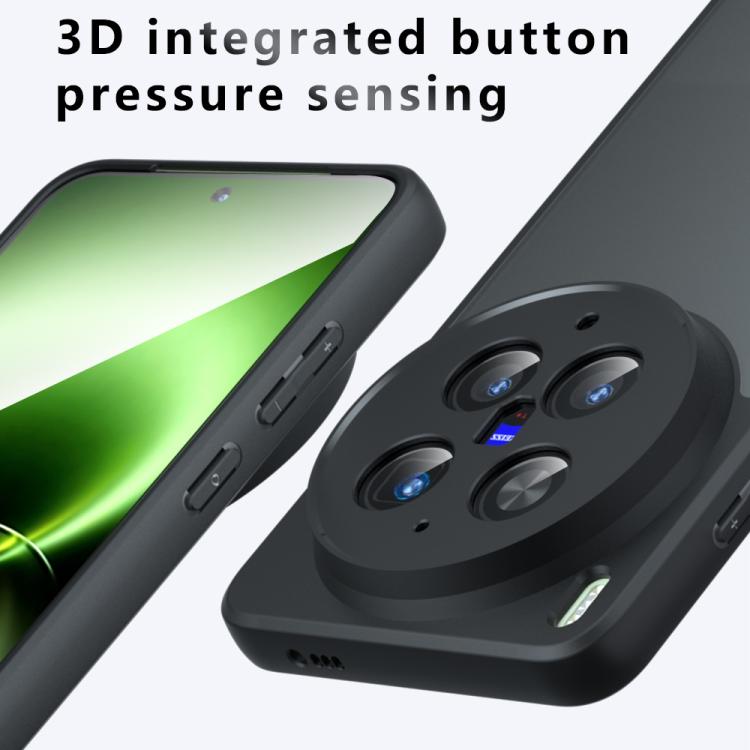 For OnePlus 15T Armor Magnetic Holder PC Hybrid TPU Phone Case - Frosted Black