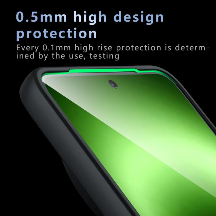 For vivo X300 Ultra Armor Magnetic Holder PC Hybrid TPU Phone Case - Frosted Black