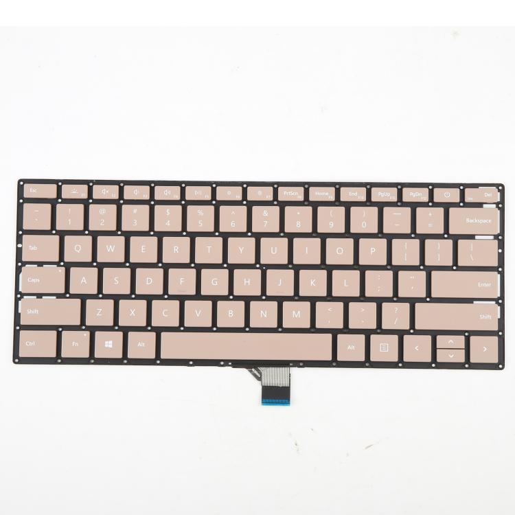 For Microsoft Surface Laptop 3 / 4 US Version Laptop Keyboard - Gold