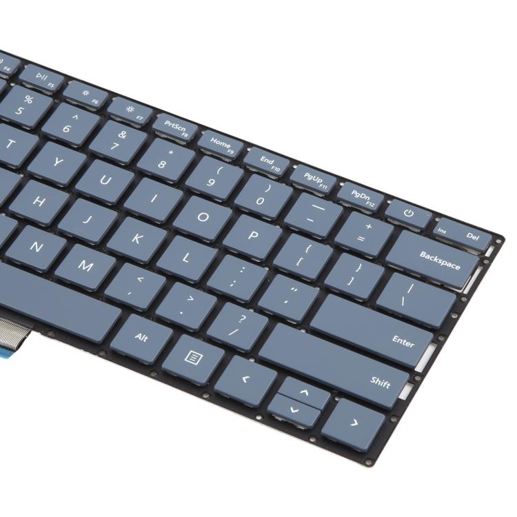 For Microsoft Surface Laptop 4 US Version Laptop Keyboard - Ice Blue