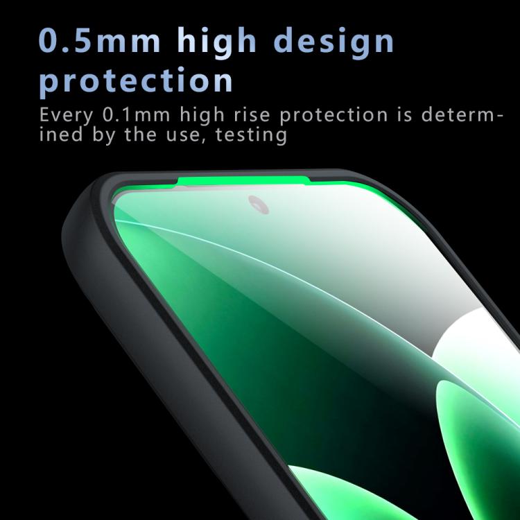 For Xiaomi 17 Pro Max Armor Magnetic Holder PC Hybrid TPU Phone Case - Frosted Black