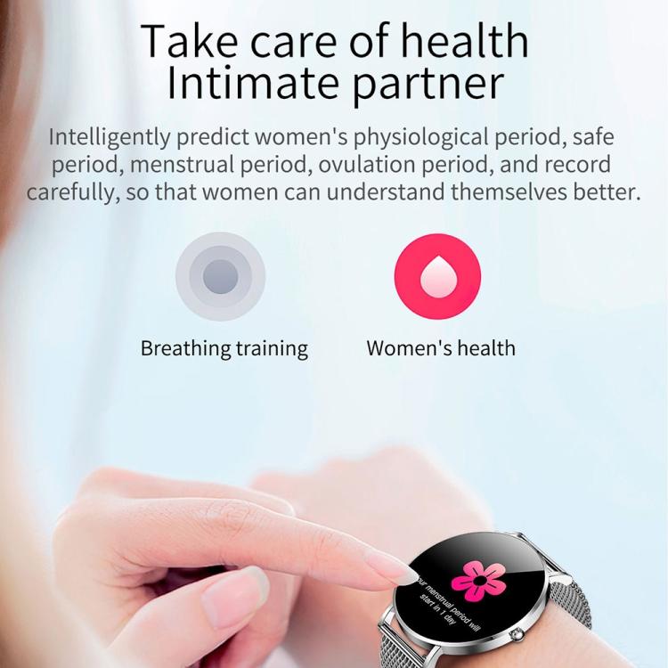T8 1.3-Inch Heart Rate / Blood Pressure / Blood Oxygen Monitoring Bluetooth Smart Watch, Type:Dual Straps - Gold