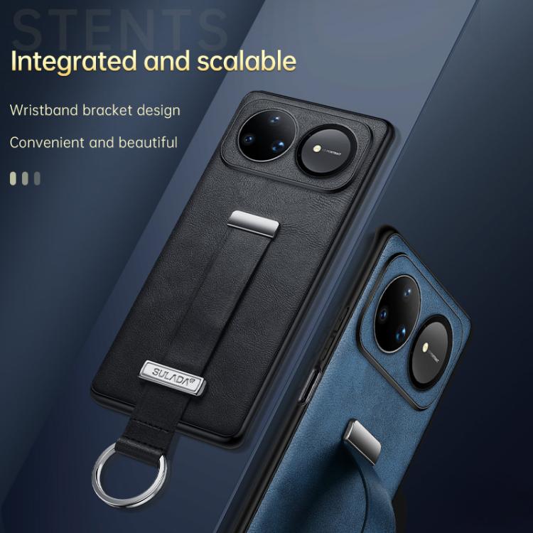 For Huawei Nova 15 SULADA PC Hybrid Leather Texture Skin Feel Precise Hole Phone Case