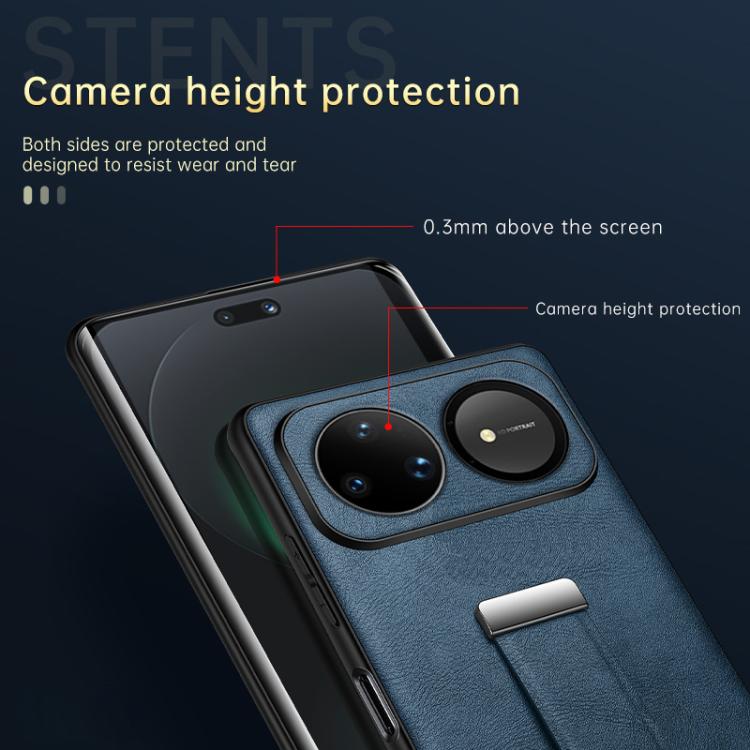 For Huawei Nova 15 SULADA PC Hybrid Leather Texture Skin Feel Precise Hole Phone Case