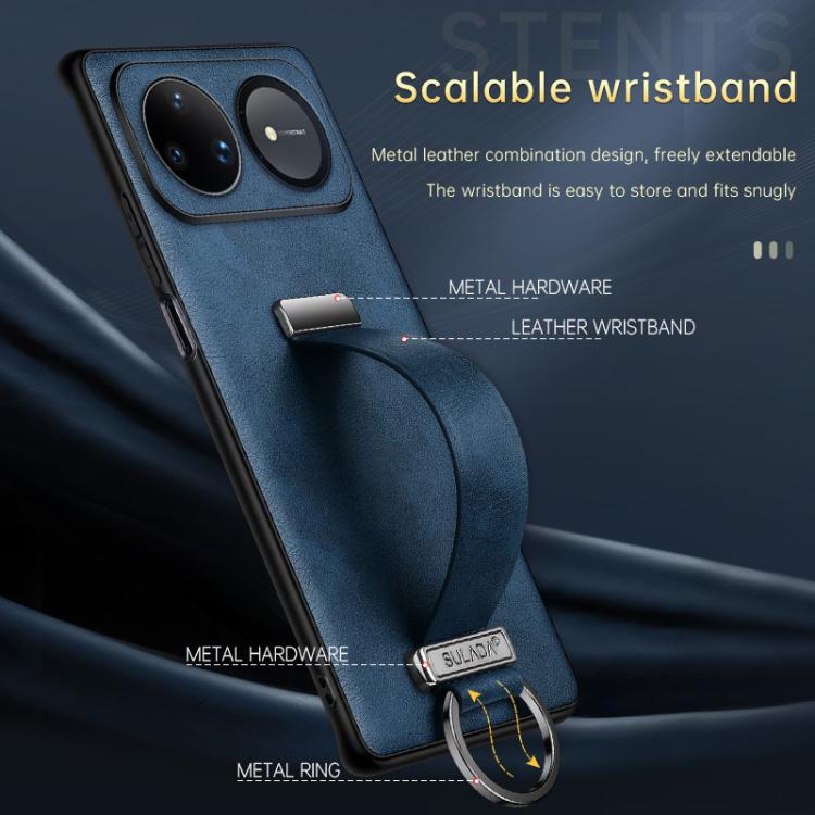 For Huawei Nova 15 Pro SULADA PC Hybrid Leather Texture Skin Feel Precise Hole Phone Case