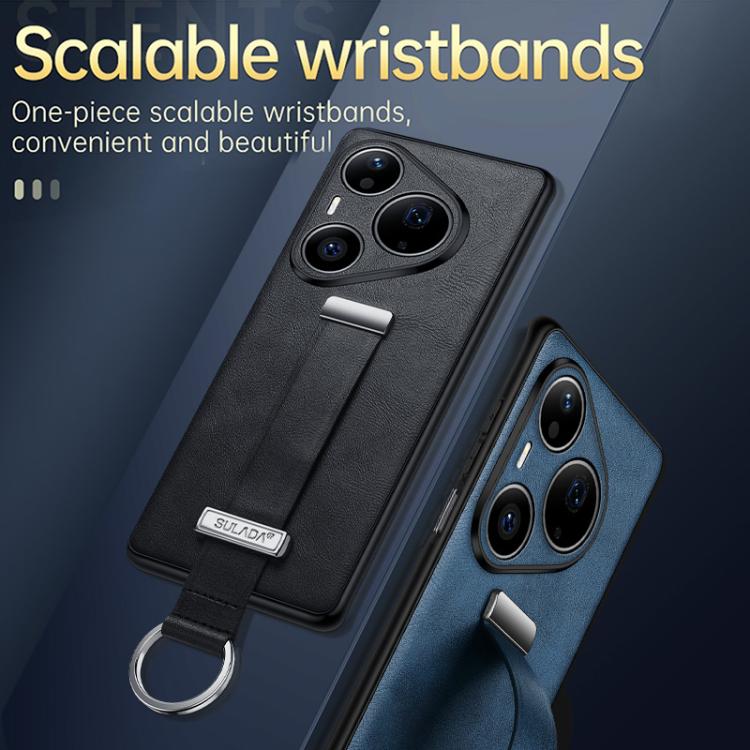 For Huawei Pura 90 Pro 5G SULADA PC Hybrid Leather Texture Skin Feel Precise Hole Phone Case