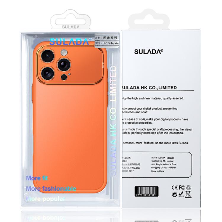 For iPhone 17 Pro SULADA Transforms Into 17 Pro Semi-Transparent Matte Shockproof Phone Case