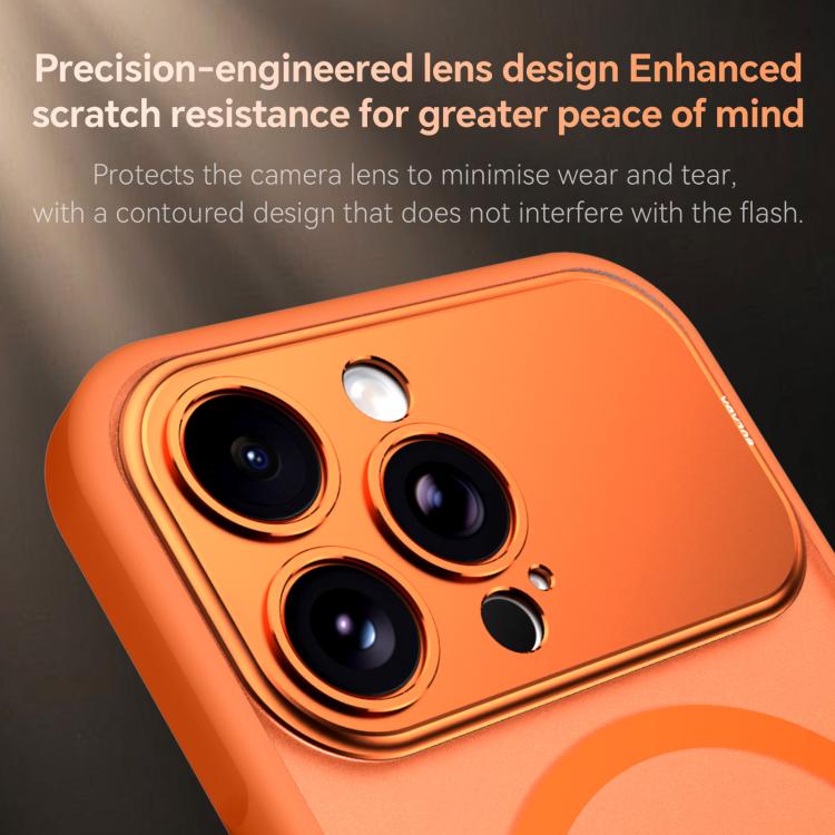 For iPhone 16 Pro SULADA Transforms Into 17 Pro Semi-Transparent Matte Magnetic Phone Case