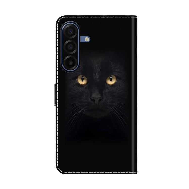 For Samsung Galaxy A17 5G / 4G Crystal-Like Painted Vegan Leather Phone Case