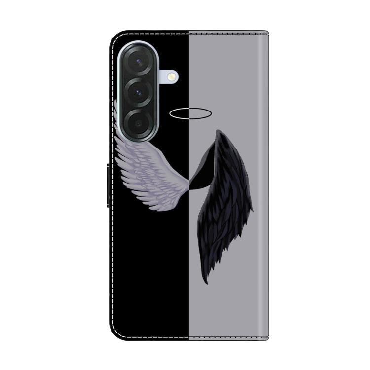 For Samsung Galaxy A26 5G/A36 5G/A56 5G Crystal-Like Painted Vegan Leather Phone Case