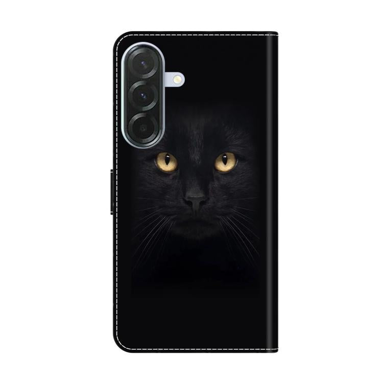 For Samsung Galaxy A26 5G/A36 5G/A56 5G Crystal-Like Painted Vegan Leather Phone Case