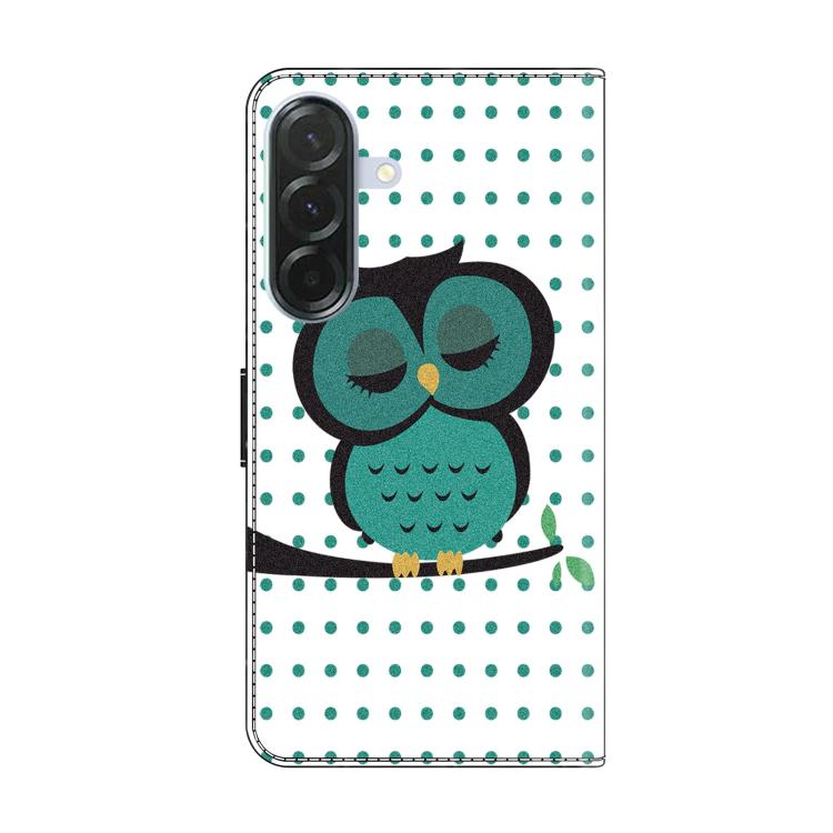 For Samsung Galaxy A26 5G/A36 5G/A56 5G Crystal-Like Painted Vegan Leather Phone Case