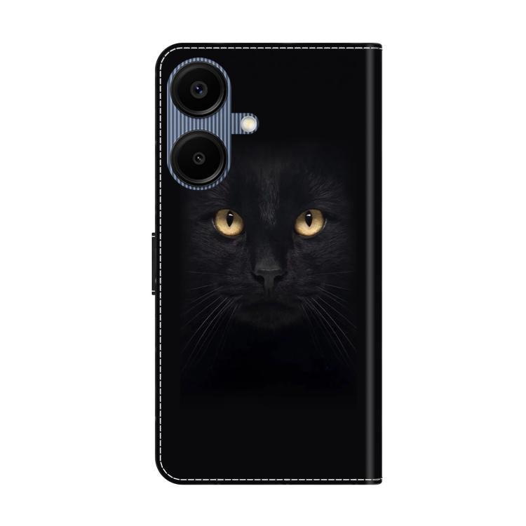 For Samsung Galaxy A07 5G / 4G Crystal-Like Painted Vegan Leather Phone Case