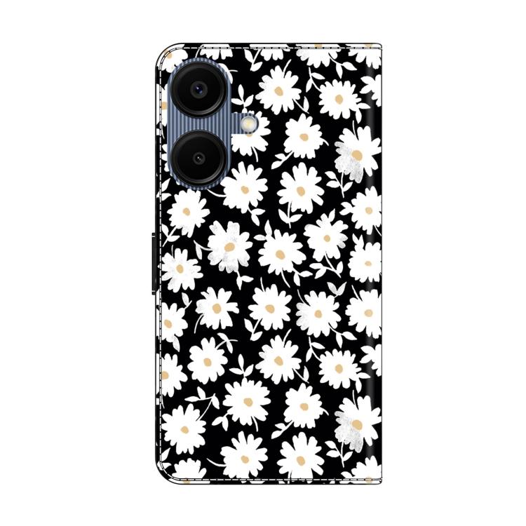 For Samsung Galaxy A07 5G / 4G Crystal-Like Painted Vegan Leather Phone Case