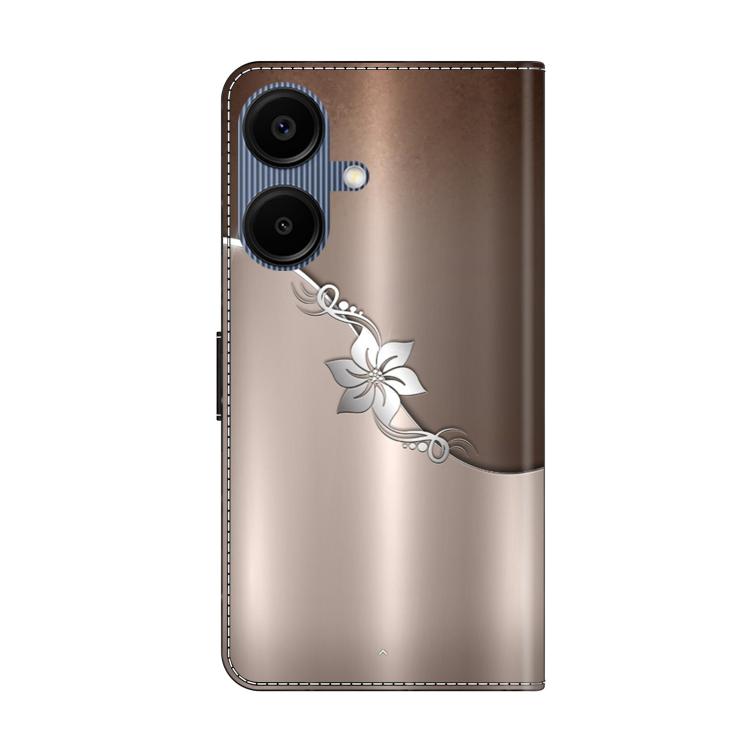 For Samsung Galaxy A07 5G / 4G Crystal-Like Painted Vegan Leather Phone Case