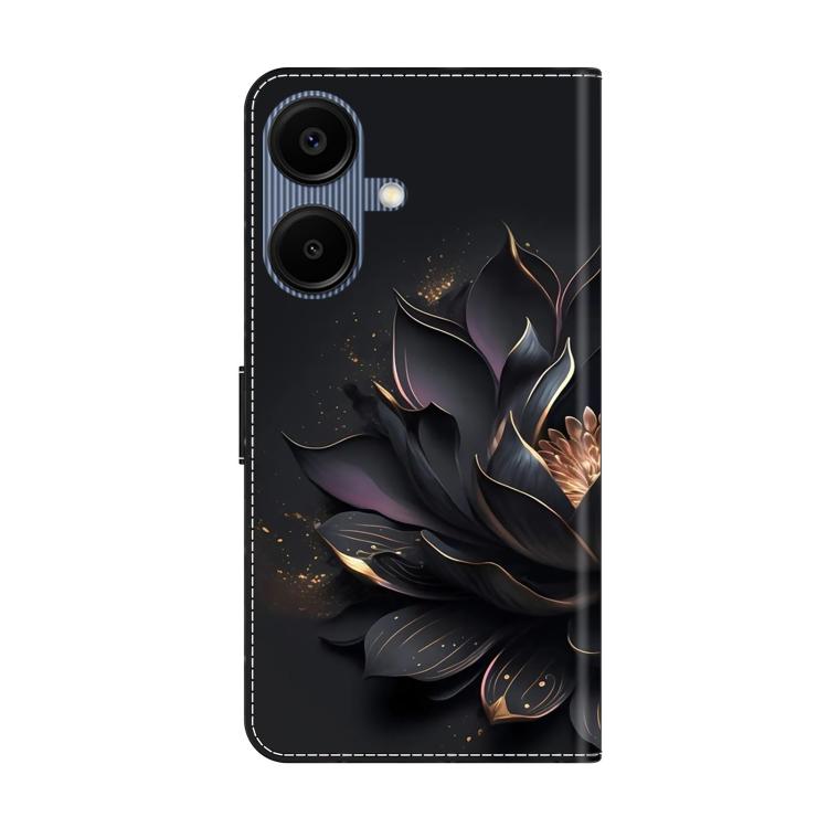 For Samsung Galaxy A07 5G / 4G Crystal-Like Painted Vegan Leather Phone Case