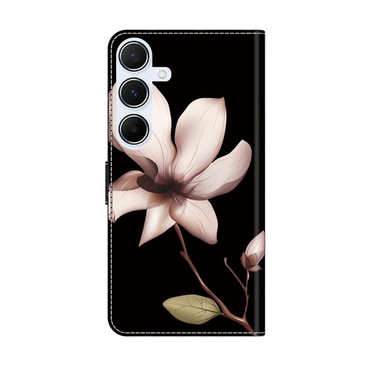 For Samsung Galaxy A24 4G Crystal-Like Painted Vegan Leather Phone Case