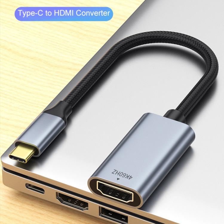 8K 60Hz USB-C / Type-C to HDMI HD Screen Mirroring Adapter Cable