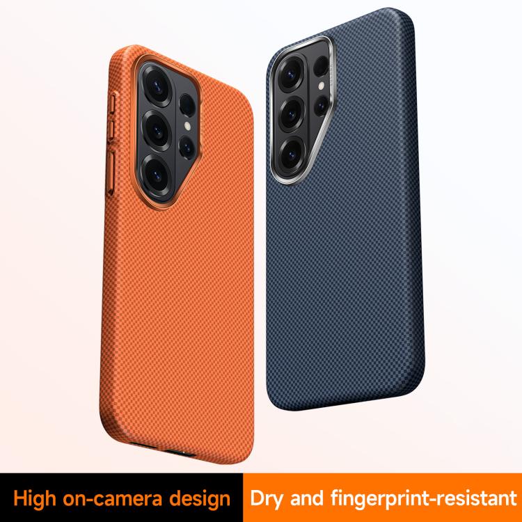 For Samsung Galaxy S26 Ultra 5G SULADA Kevlar Grid Patterned Skin Feel Phone Case