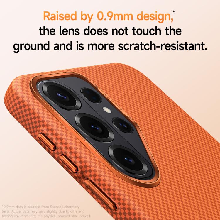 For Samsung Galaxy S26+ 5G SULADA Kevlar Grid Patterned Skin Feel Phone Case