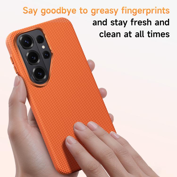 For Samsung Galaxy S26+ 5G SULADA Kevlar Grid Patterned Skin Feel Phone Case