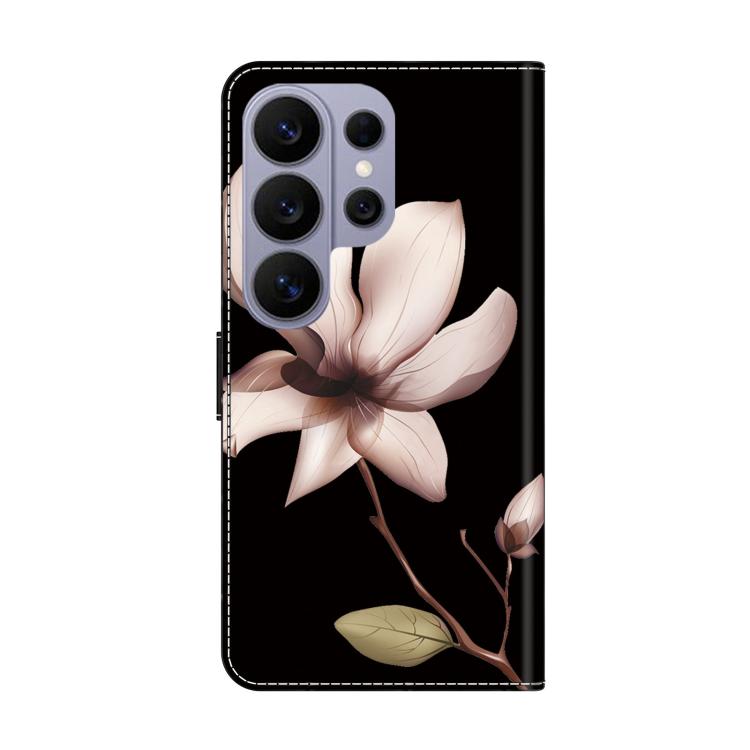 For Samsung Galaxy S26 Ultra 5G Crystal-Like Painted Vegan Leather Phone Case