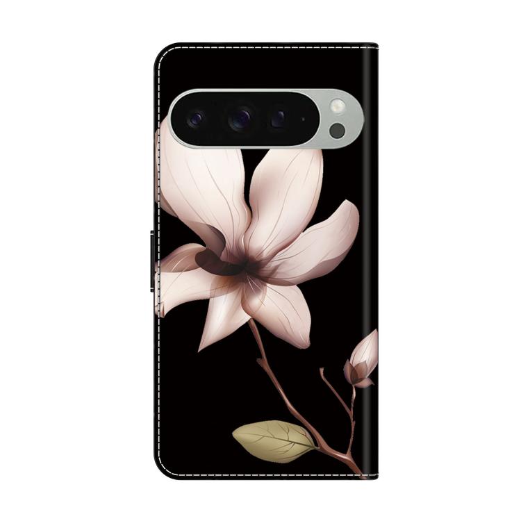 For Google Pixel 9 Pro Crystal-Like Painted Vegan Leather Phone Case