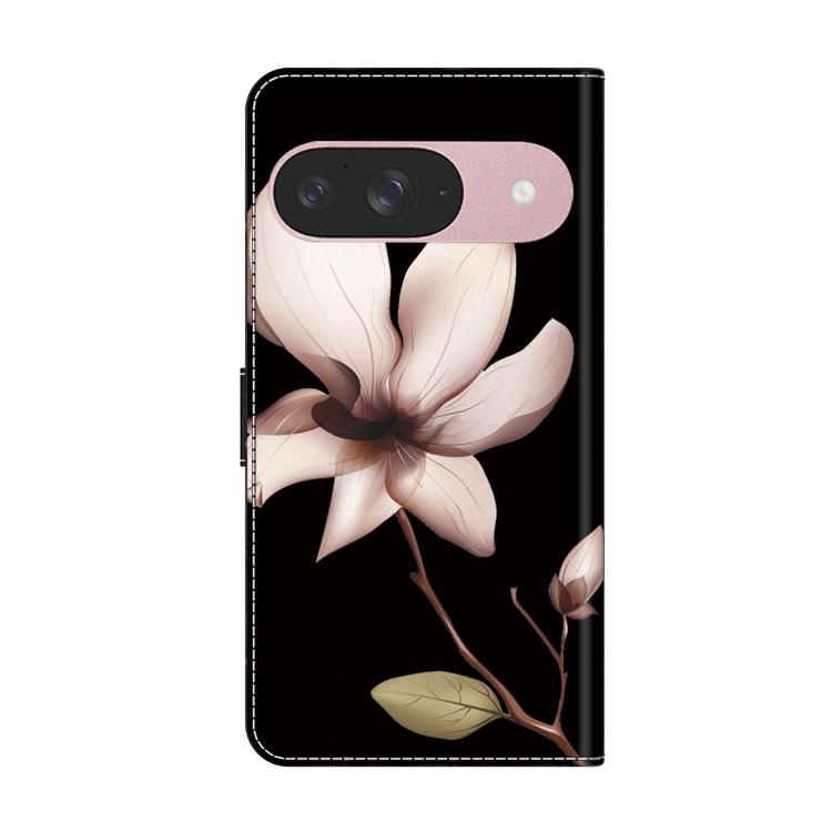 For Google Pixel 9 Crystal-Like Painted Vegan Leather Phone Case