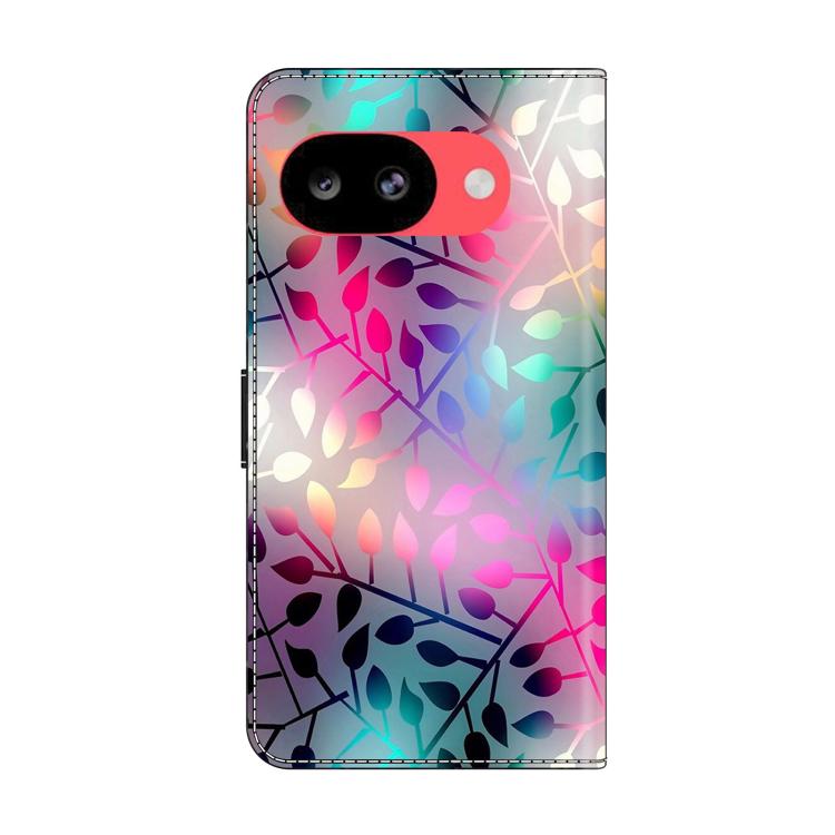 For Google Pixel 10a Crystal-Like Painted Vegan Leather Phone Case