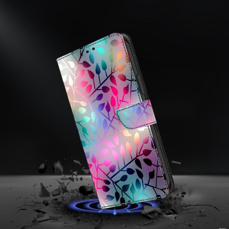 For Google Pixel 10a Crystal-Like Painted Vegan Leather Phone Case