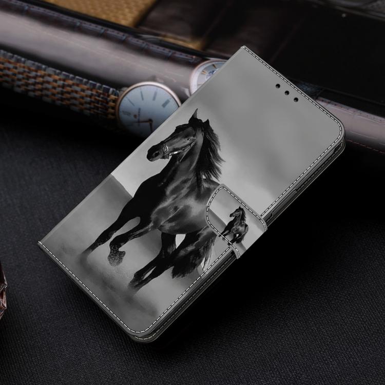 For Google Pixel 10a Crystal-Like Painted Vegan Leather Phone Case