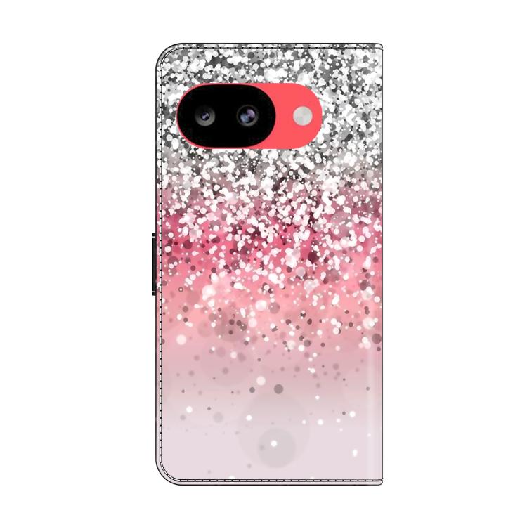 For Google Pixel 10a Crystal-Like Painted Vegan Leather Phone Case