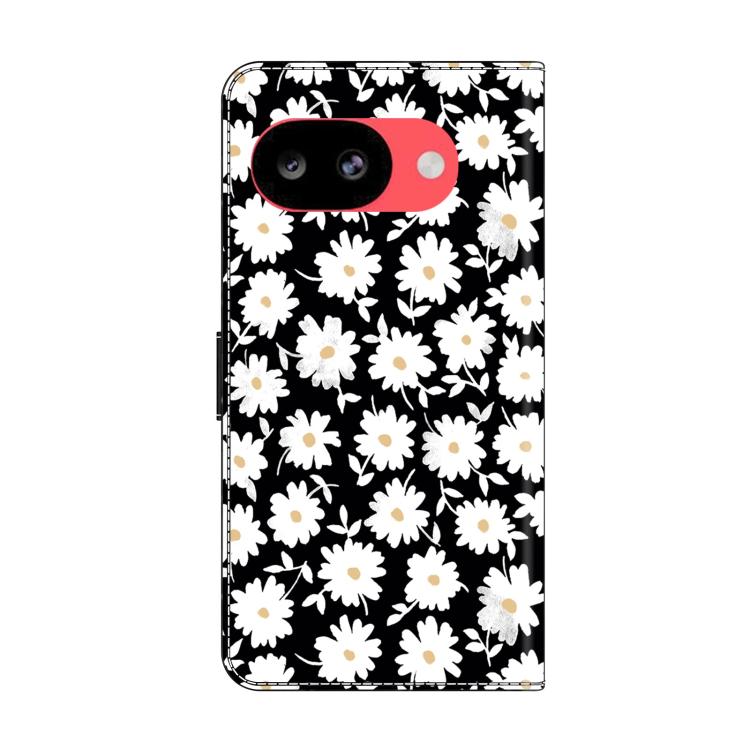 For Google Pixel 10a Crystal-Like Painted Vegan Leather Phone Case