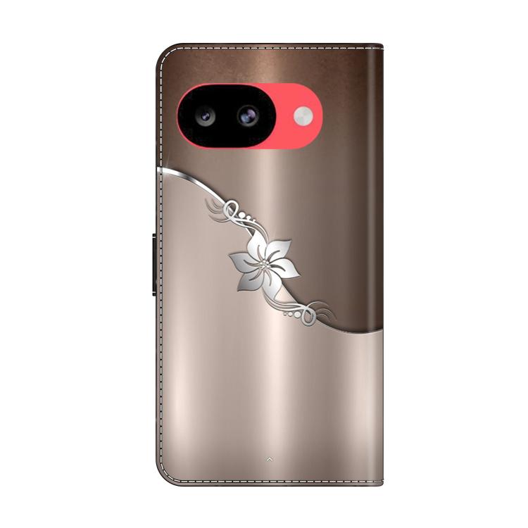 For Google Pixel 10a Crystal-Like Painted Vegan Leather Phone Case