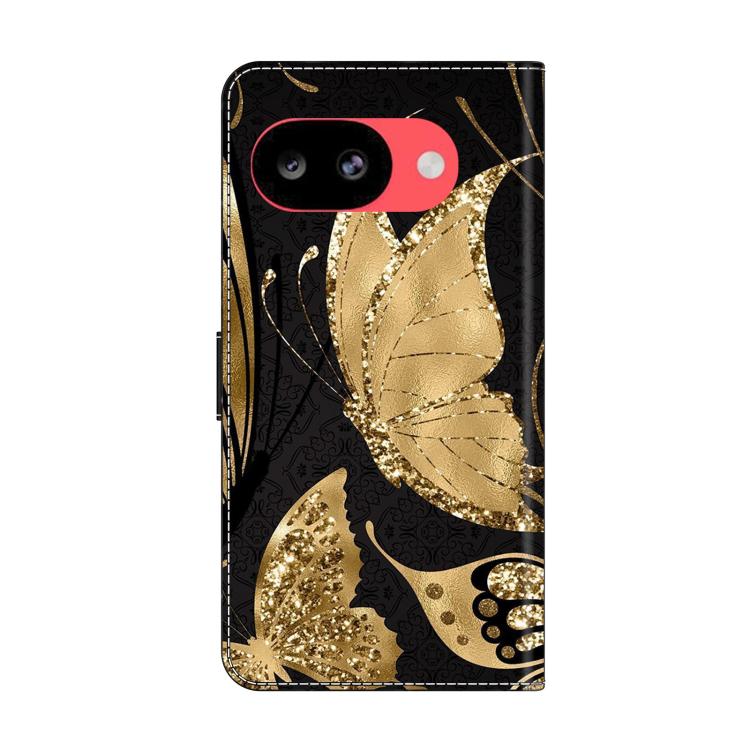 For Google Pixel 10a Crystal-Like Painted Vegan Leather Phone Case