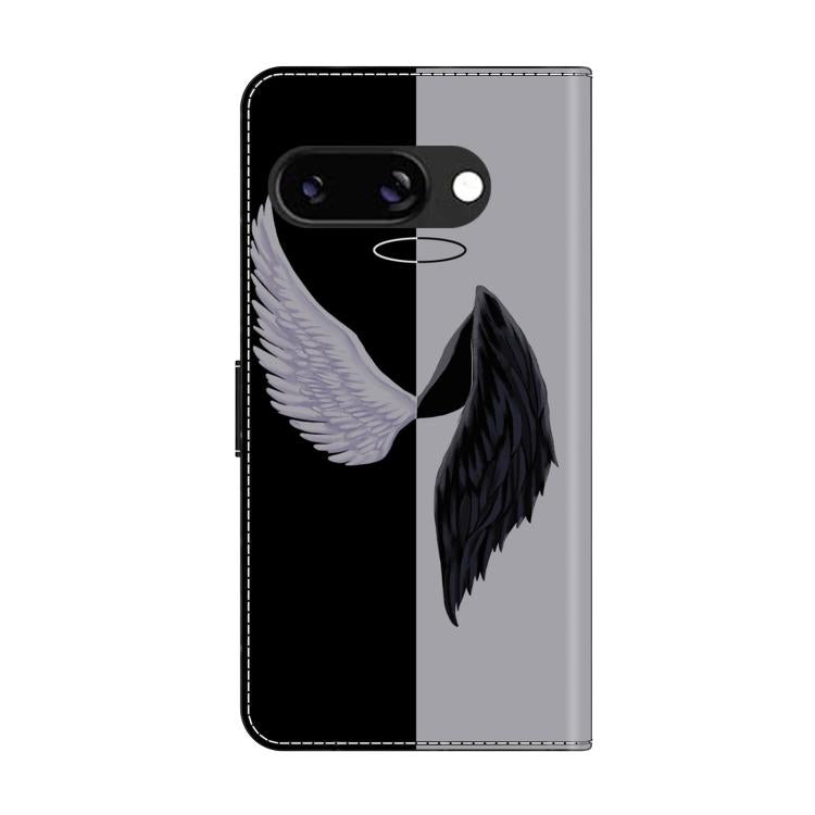 For Google Pixel 9a Crystal-Like Painted Vegan Leather Phone Case