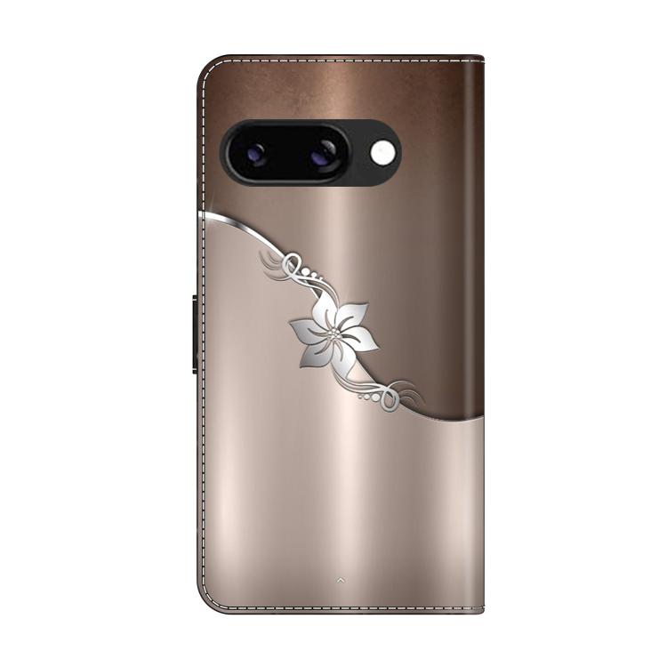 For Google Pixel 9a Crystal-Like Painted Vegan Leather Phone Case