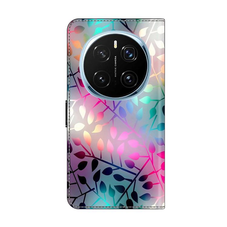 For Honor Magic7 Pro Crystal-Like Painted Vegan Leather Phone Case