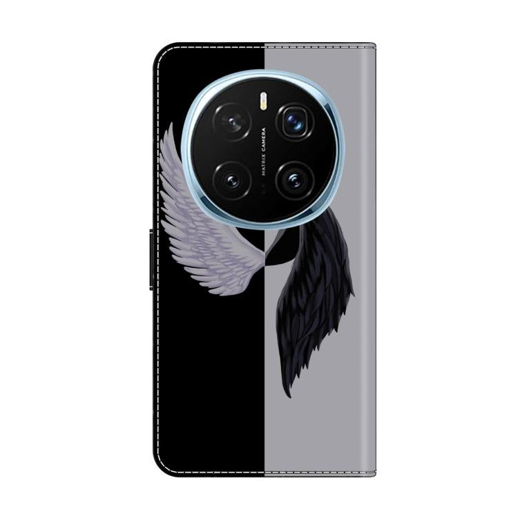 For Honor Magic7 Pro Crystal-Like Painted Vegan Leather Phone Case