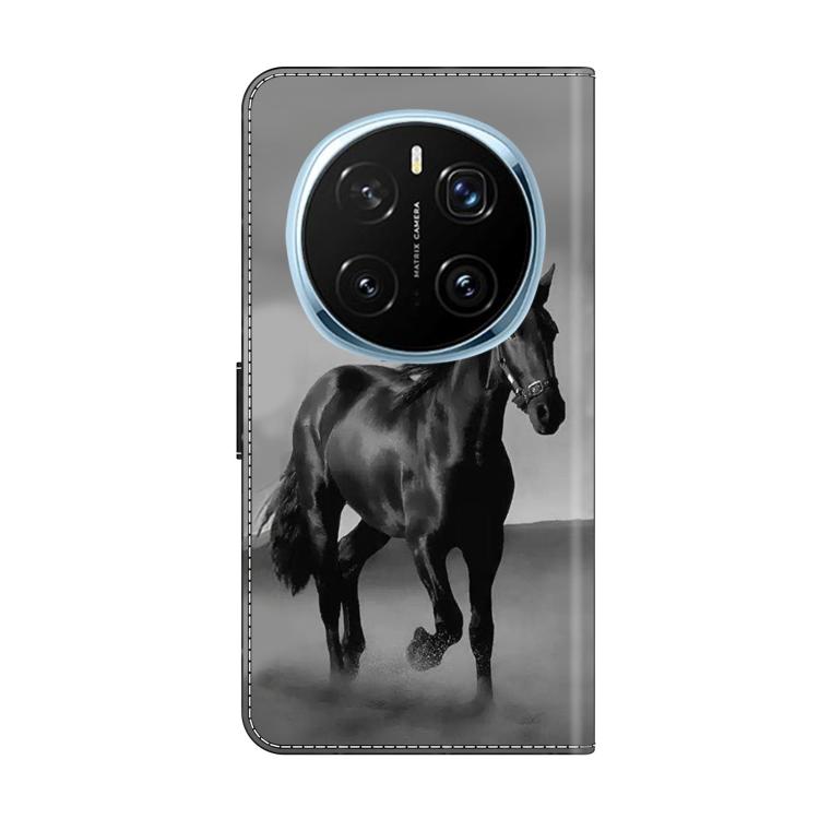 For Honor Magic7 Pro Crystal-Like Painted Vegan Leather Phone Case