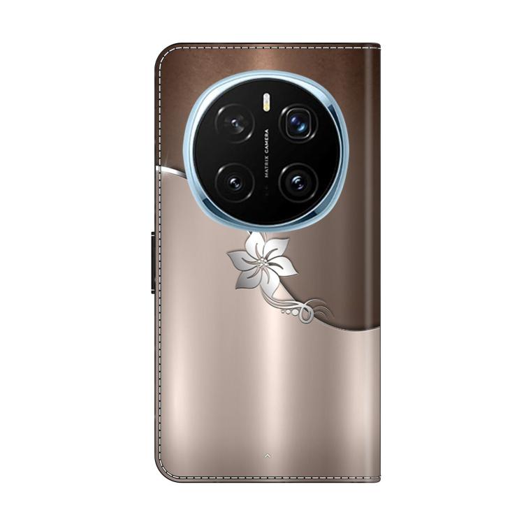 For Honor Magic7 Pro Crystal-Like Painted Vegan Leather Phone Case