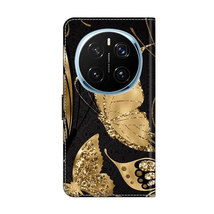 For Honor Magic7 Pro Crystal-Like Painted Vegan Leather Phone Case