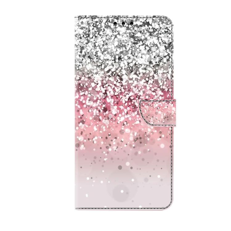 For iPhone 6 Plus/7 Plus/8 Plus Crystal-Like Painted Vegan Leather Phone Case