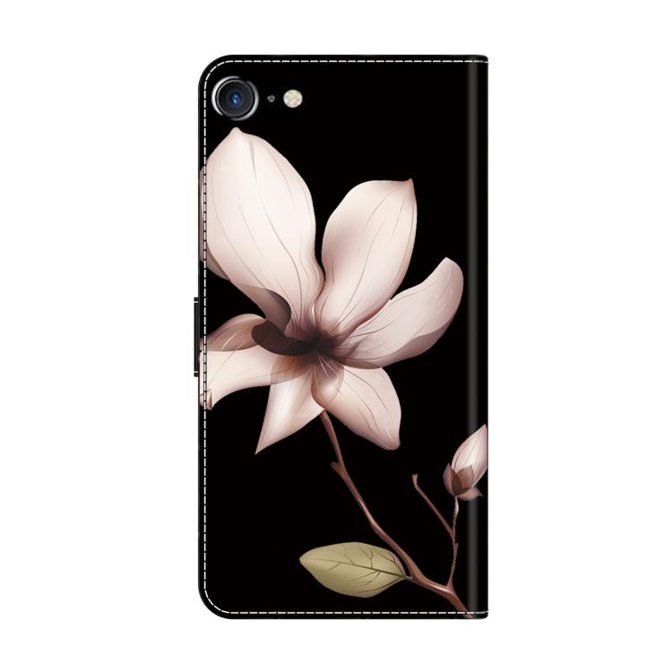 For iPhone 6 Plus/7 Plus/8 Plus Crystal-Like Painted Vegan Leather Phone Case