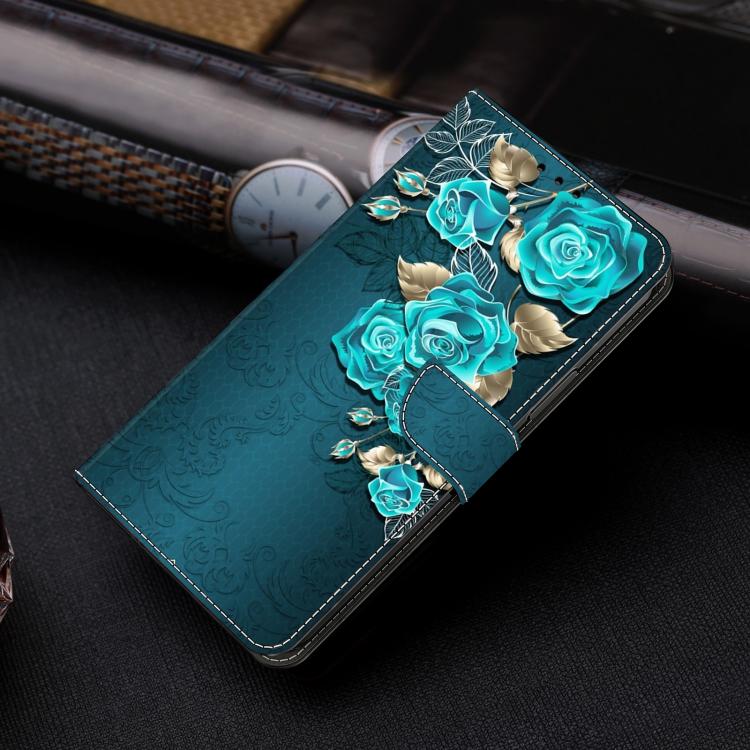 For iPhone 6 / 7 Crystal-Like Painted Vegan Leather Phone Case