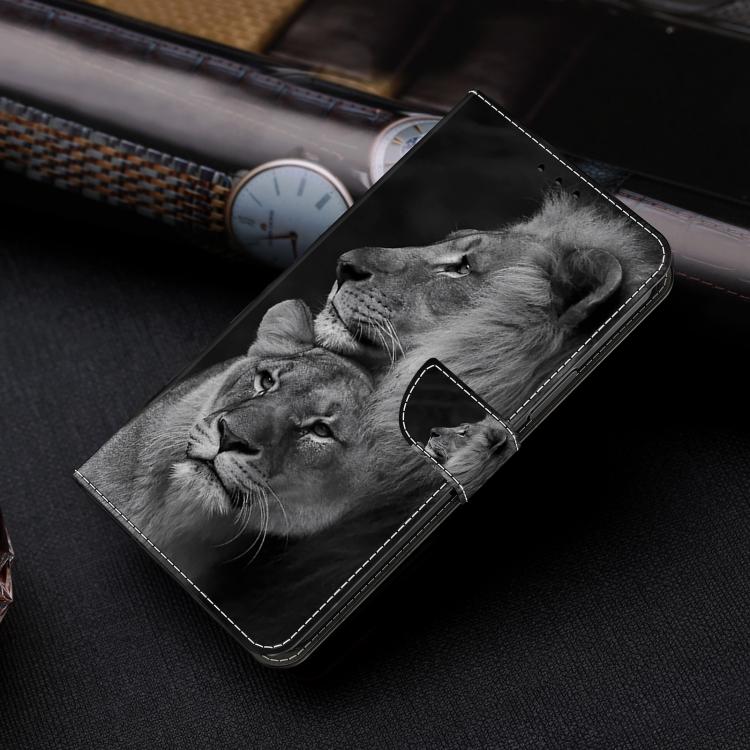 For iPhone 6 / 7 Crystal-Like Painted Vegan Leather Phone Case